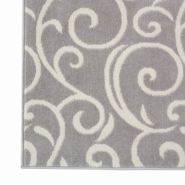 Winston Porter Thornlie Performance Gray Rug & Reviews Wayfair